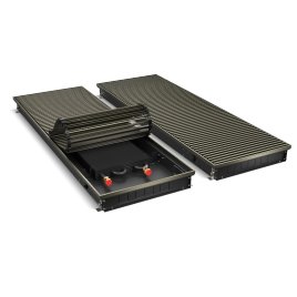 Внутрипольный конвектор Royal Thermo Atrium 75/400/1100-DG-U-DB