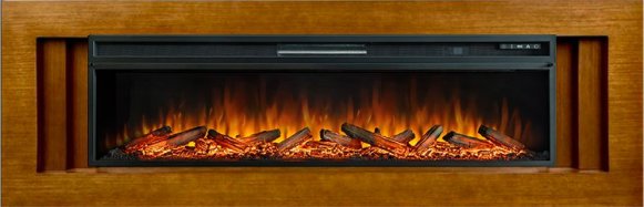 Каминокомплект Royal Flame Line с очагом Vision 60 LOG LED орех (разборный)