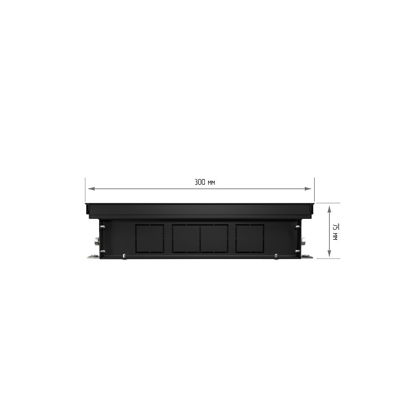 Внутрипольный конвектор Royal Thermo Atrium 75/300/2700-DG-U-AU