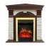 Каминокомплект Royal Flame Dublin угловой с очагом Majestic FX Brass