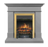 Каминокомплект Royal Flame California STD CRM (Разборный) с очагом Fobos FX Brass санд грей