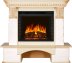 Каминокомплект Royal Flame Pierre Luxe сланец мелкий белый c очагом Vision 23 EF LED FX