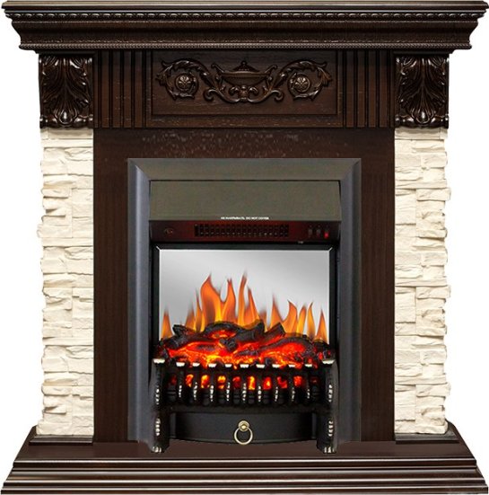 Каминокомплект Royal Flame Luxemburg с очагом Fobos FX M Black