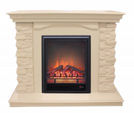 Каминокомплект RealFlame Elford STD/EUG/25&#039;5/HL WT с очагом Eugene
