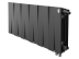 Биметаллический радиатор отопления Royal Thermo PianoForte 300 12 секций Noir Sable VDR