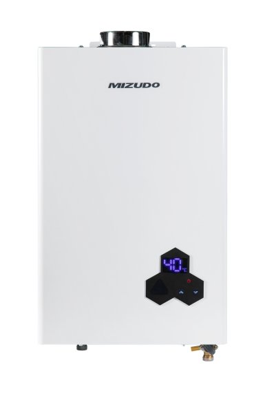 Проточный газовый водонагреватель MIZUDO PERL ULTRA ВПГ 4-14Т ТУРБО