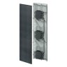 Настенный дизайн-конвектор Varmann Glasskon GLK V W V 115.450.1820 вертикальный